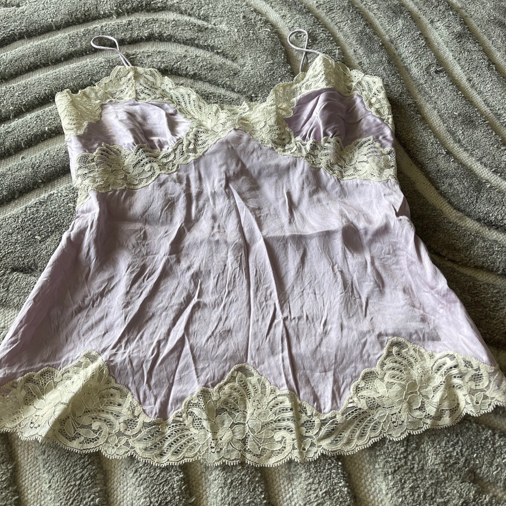 Banana republic silk slip shirt